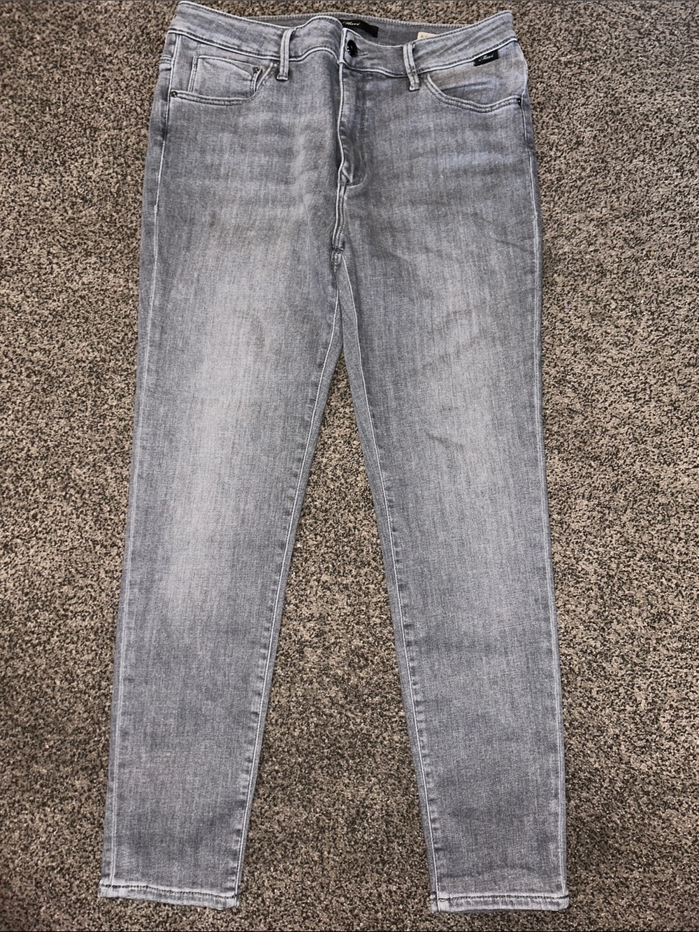 Mavi Women’s Skinny Jeans in Light Gray